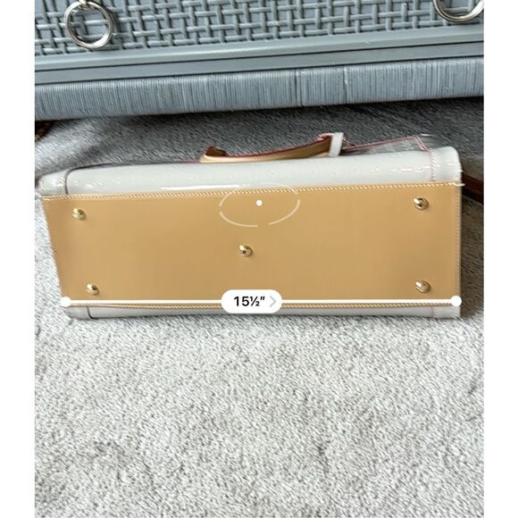 NEW ARCADIA white patent Business Large Top Handles, $450 - Picture 12 of 12